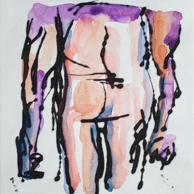 Markus Lüpertz Kunst Regeln geben Neoexpressionismus aquar. Radierung 2005 13/30 - Bild 1 von 4