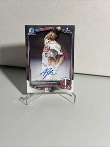2025 Bowman Andrew Morris Chrome Auto 1st #CPA-AMO Twins - Bild 1 von 2