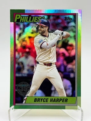 2025 Topps Update Series '90 Topps #U90-15 BRYCE HARPER - Image 1 of 2