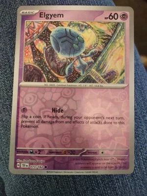 Elgyem 073/162 Sv05: Temporal Forces Reverse Holo - Image 1 of 3