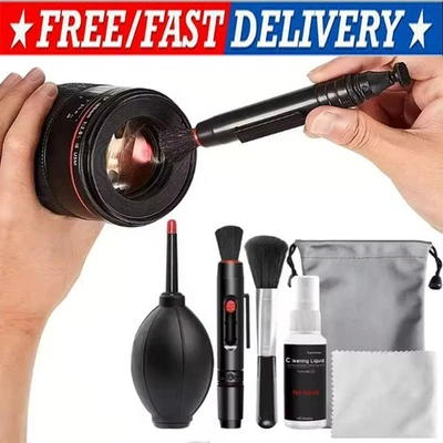 1-100X 6in1 Kamera Reiniger Kit für Digitalkamera Objektiv Sensor Reinigungswerkzeuge Set - Bild 1 von 4