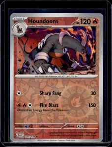 Houndoom SV01: Scarlet & Violet Base Set Pokémon 034/198 Reverse Holo NM+ - Picture 1 of 2