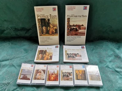 2x Sony Russian Opera Box Set Borodin Glinka Tchakarov Igor Tsar Bundle Classic - Image 1 of 4
