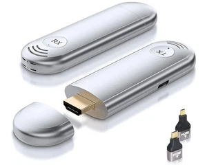 TTQ WIRELESS HDMI TRANSMITTER EMPFÄNGER HDMI EXTENDER 4K UNTERSTÜTZT KEIN NÖTIG WIFI - Bild 1 von 9