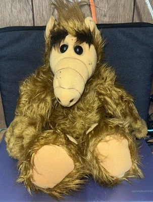Vtg 1986 Plush 18" ALF Stuffed Animal Doll Toy Alien Productions Coleco As Is - Image 1 of 4