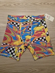 Damen-Kompressionsshorts Peloton bedruckt Small neu mit Etikett - Bild 1 von 4