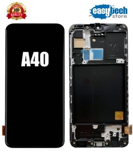 SAMSUNG A40 SM A405 A405F InCell Display LCD FRAME Touch Screen Vetro Schermo - Zdjęcie 1 z 7