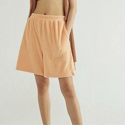 Pantalones Cortos Free People Beach Terri Tela Grande XS Rosa Nuevos Sin Etiquetas Foto 1 de 4