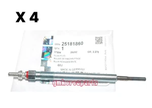 OEM GM GLOW PLUG 25181860 4EA CRUZE, CAPTIVA, OLANDO DIESEL (GMKOREAPARTS) - Picture 1 of 4