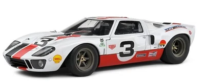 ,SOLIDO, FORD GT40 MK.1 2015 Blanco - Eric DEAN Design, 1/18, SOL1803010 - Imagen 1 de 4