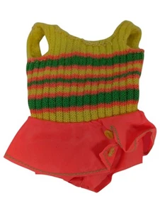 VINTAGE MATTEL 1971 BARBIE "FLUFF DOLL" ORIGINAL MODE BADEANZUG OUTFIT - SCHÖN - Bild 1 von 2