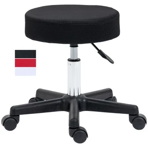 HOMCOM Beauty Massage Salon Facial Manicure Barber SPA Chair Stool Swivel - Picture 1 of 12