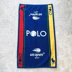 Polo Ralph Lauren US Open Tennis Towel Mens 2021 Champion Signed Daniil Medvedev - Picture 1 of 5