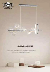 Lampadario a Sospensione 7 Sfere Attacco G9 e LED Circolare Design Moderno IP20 - Foto 1 di 6