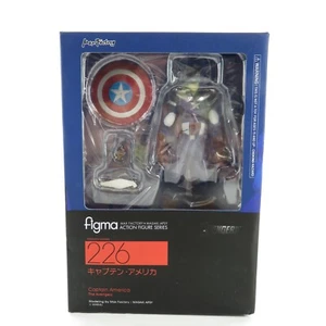Max Factory Figma No. 226 Capitán América Marvel Vengadores Nuevo En Caja - Imagen 1 de 11