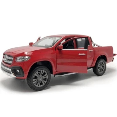 1/27 X-Class Pickup Truck Model Car Diecast Vehicle Gifts Toy Collection Red - Image 1 of 4