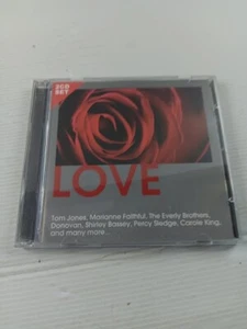 love 2 disc set compact disc- over 40 great love tracks - Picture 1 of 8