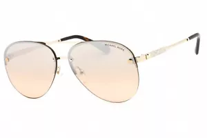 MICHAEL KORS MK1135B 10143D Sunglasses Gold Frame Brown Mirror Gradient Silver - Picture 1 of 4