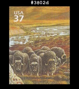 USA3 #3802d MNH Tundra Musk Oxen - Picture 1 of 1