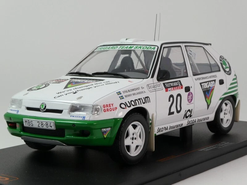 1 18 IXO Skoda Felicia #20 Rally Rac Lombard 1995 Blomqvist Melander 18RMC147.22