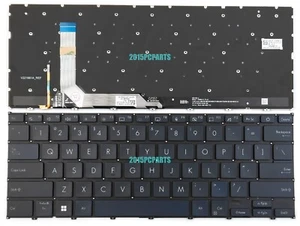 New Asus ZenBook 14X UX3404V 14 Flip OLED UP3404 Keyboard US Backlit - Afbeelding 1 van 3
