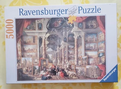  5000 pc Jigsaw Puzzle - Views Of Modern Rome- Ravensburger- New Sealed - 1999   - Image 1 of 3