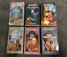 DragonLance Saga 6 Book lot: Preludes I and Preludes II: Six Volume PB Set: TSR