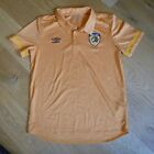 Hull City FC Polo Shirt Men's M Medium Umbro Orange Amber Training Warm Up