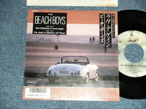 The BEACH BOYS Japan 1985 07SP-921 NM 7"45 SHE BELIEVE IN LOVE AGAIN - Imagen 1 de 6