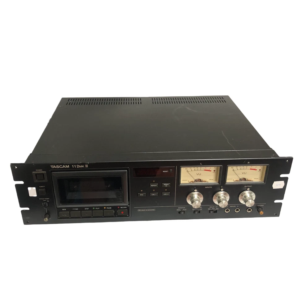 TASCAM 112 MKII Cassette Deck - Image 1 of 3