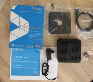 Minix NEO G41V-4 Mini PC,Intel Celeron N4100,4GB RAM,64GB eMMC,PCIe M.2 SSD 250 - Bild 1 von 11