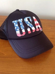 O'Neill-Hat-USA-BLACK-Cap-Hat-Vented-Back-NWT - Picture 1 of 4