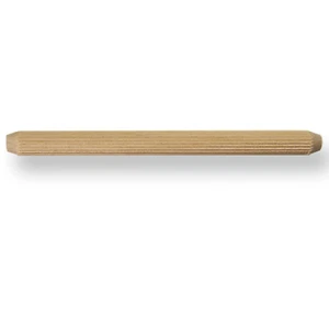 Pinehurst Crafts 1/4 Inch X 3 Inch Fluted Wood Dowel Pins, Great for Furniture - Picture 1 of 12