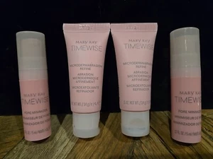Mary Kay Microdermabrasion & Pore Refiner Set Travel Size Lot Of 4 New NOS - Picture 1 of 1
