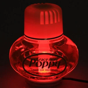 Poppy Deodorante Ciliegio Profumo con Illuminazione LED Rosso 12V 24V Camion Auto Veicolo - Foto 1 di 3