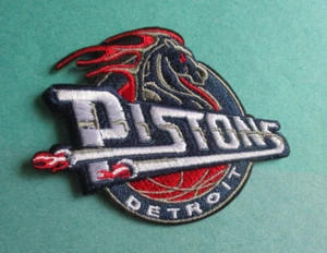Detroit Pistons 2001-2005 NBA Basketball New Embroidered Iron-On Patch 3½" - Picture 1 of 1