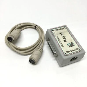 L3 Systems KeyAT Keyboard Port Adapter 5-pin DIN, RS-232/485 25-pin D-Sub - Picture 1 of 7