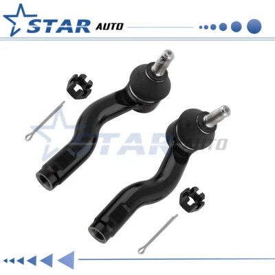 Pair Front Outer Tie Rod Ends for Ford Fusion 2006-2009  Lincoln MKZ 2007-2010 - Image 1 of 4