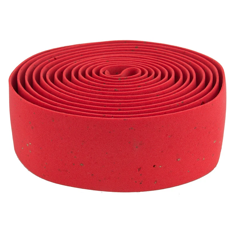 Origin-8 Pro Cork Handlebar Tape Tape & Plugs Or8 Cork Red - Image 1 of 1