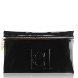 Bolso Carolina Herrera charol negro - Imagen 1 de 1
