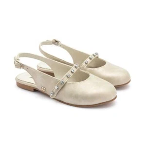 SCHUHE BALLERINA SANDALE MÄDCHEN BÜRGERMEISTER 45151 91 LEDER ORIGINAL PE 2020 NEU - Bild 1 von 4