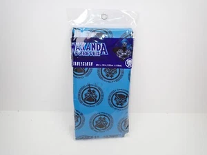 Wakanda Forever Tovaglia in Plastica per Festa Compleanno Ragazzo 52" x 70" Riutilizzabile A - Foto 1 di 3