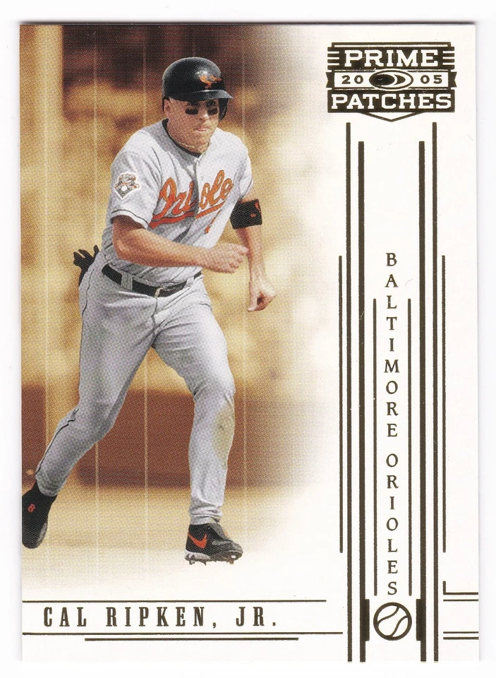 2005 Donruss Prime Patches Cal Ripken Jr #87 Baltimore Orioles HOF - Image 1 of 1