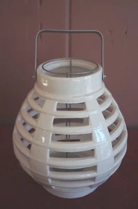 FIREFLY HOME COLLECTION GROSSER KERZENHALTER IN LATERNEFORM KERAMIK - Bild 1 von 4