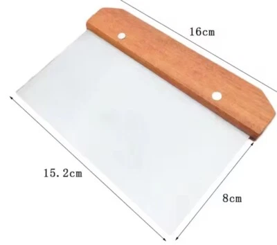 Dough Bench Scraper Stainless Steel Cake Slicer Pastry Pasta Cutter Baking  UK - Image 1 of 4