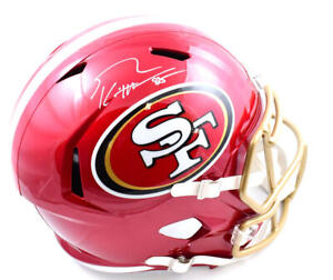 George Kittle Signed F/S San Francisco 49ers Flash Speed Helmet-Beckett W Holo