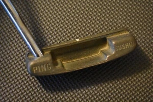 Right Hand Ping Karsten Cushin Vintage Blade Putter 36" / Classic Patina Used - Picture 1 of 18