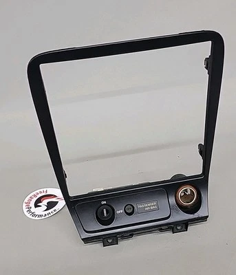 Radio estéreo Mazda Miata 1999-2005 NB bisel aire acondicionado bolsa envolvente encendedor negro Foto 1 de 2