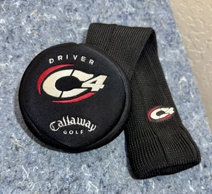 Callaway C4 Big Bertha Driver Head Cover Vintage Good Cheap Headcover - Picture 1 of 4