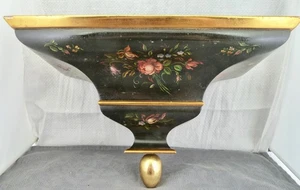 Wand-Konsole um 1880 Uhren Figuren etc. - Bild 1 von 8